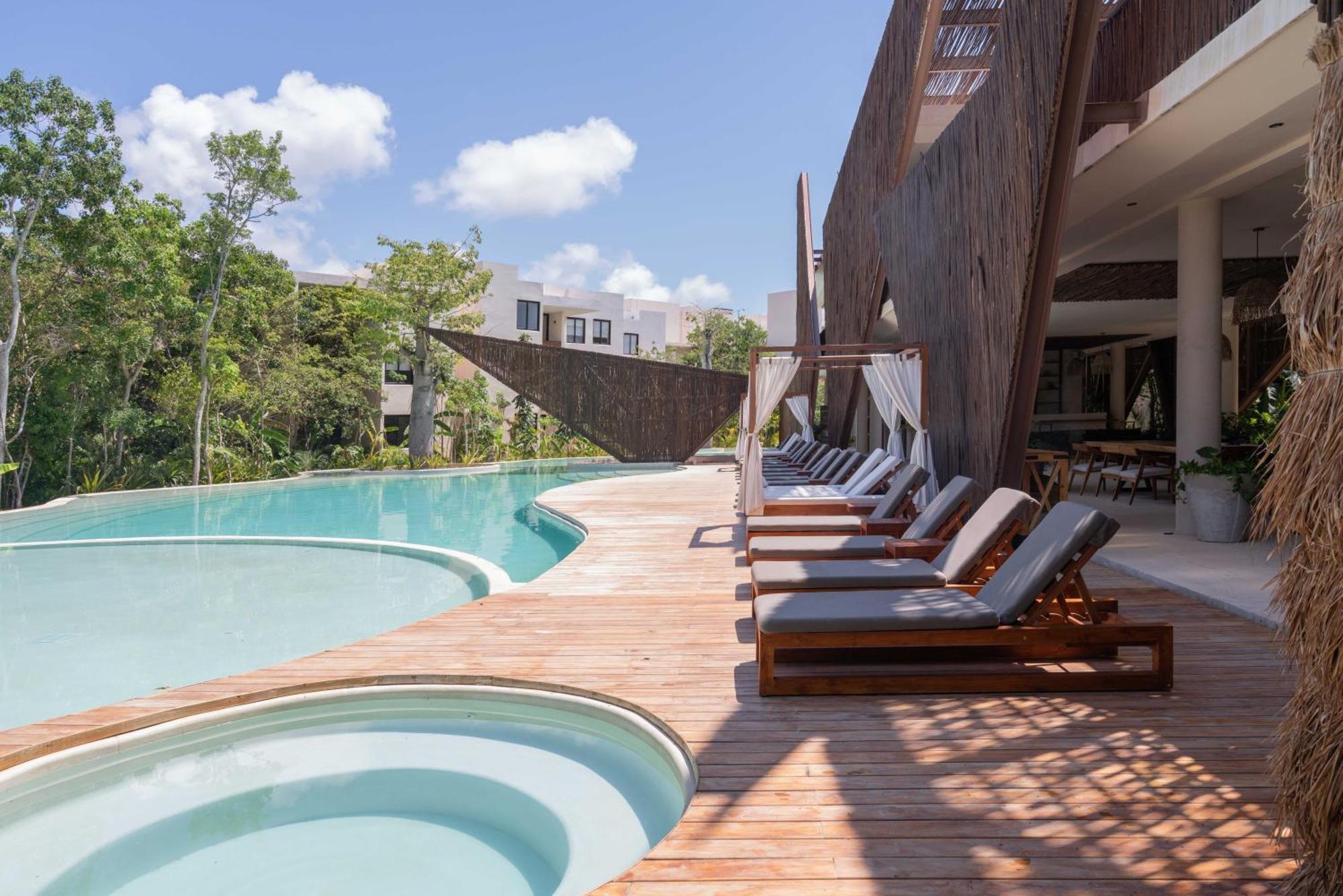 Tulum Penthouse Oasis: Rooftop Pool & Luxury Stay Exterior photo